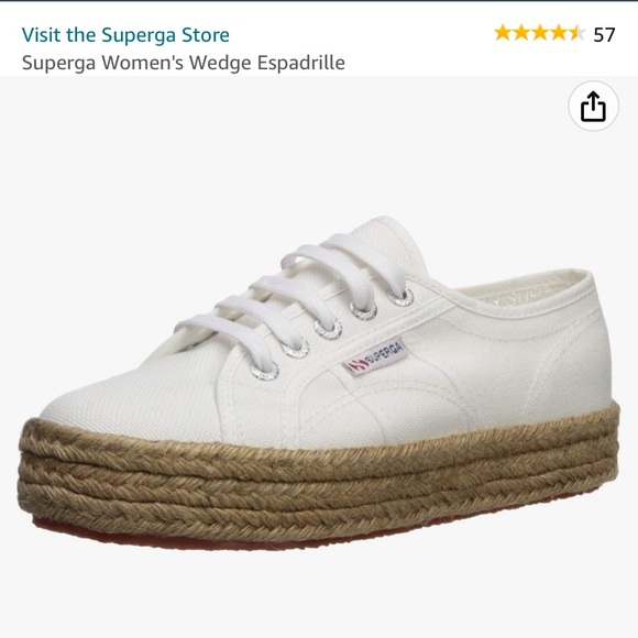 superga espadrilles weiß
